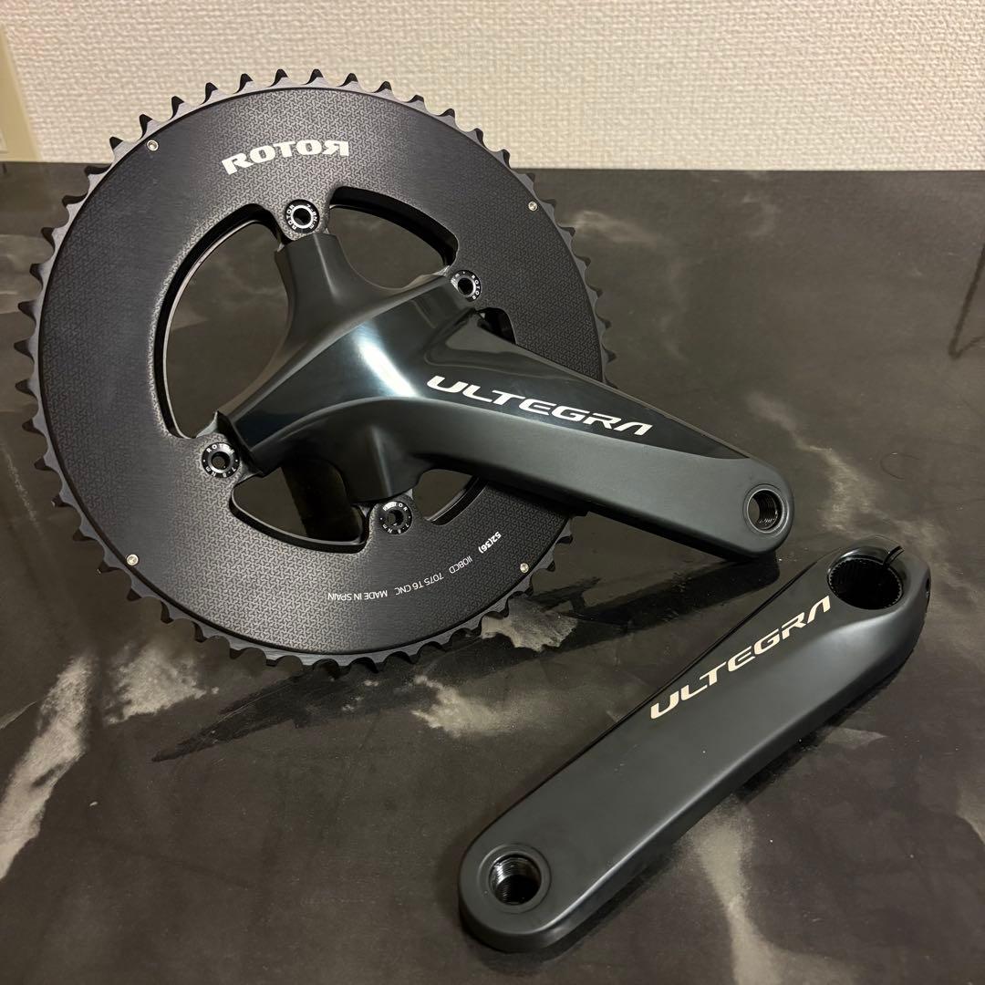 【値下げ】r8000 アルテグラ 165mm rotor 52t bcd110