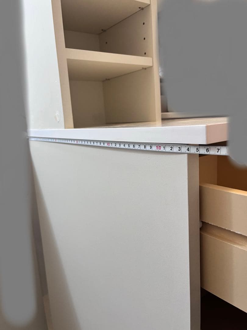 【組み立て済3月発送】【コメントで2000円お値引2/8迄】ベルメゾン隙間ラック