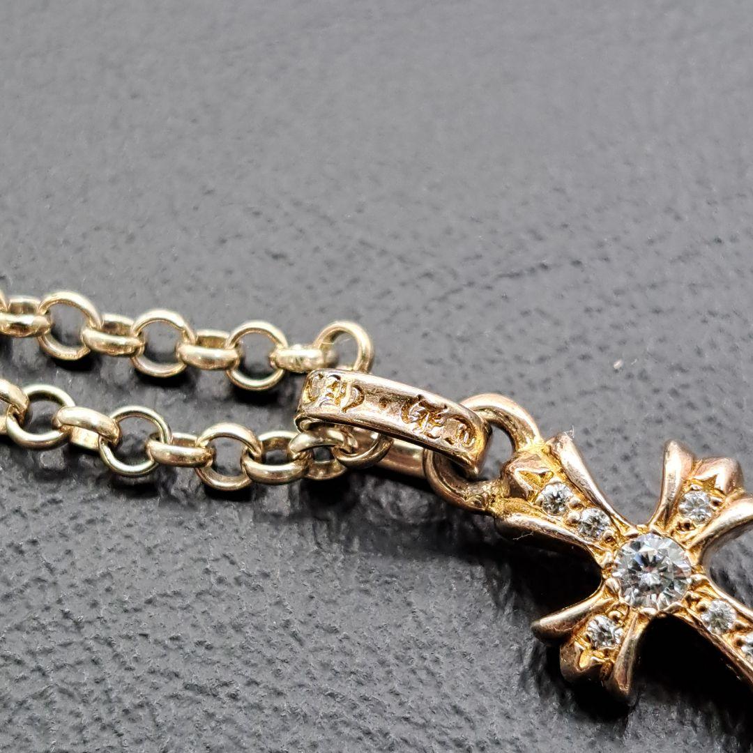 ネックレス　ダブルフェイス　ダブルクロス　925　SV