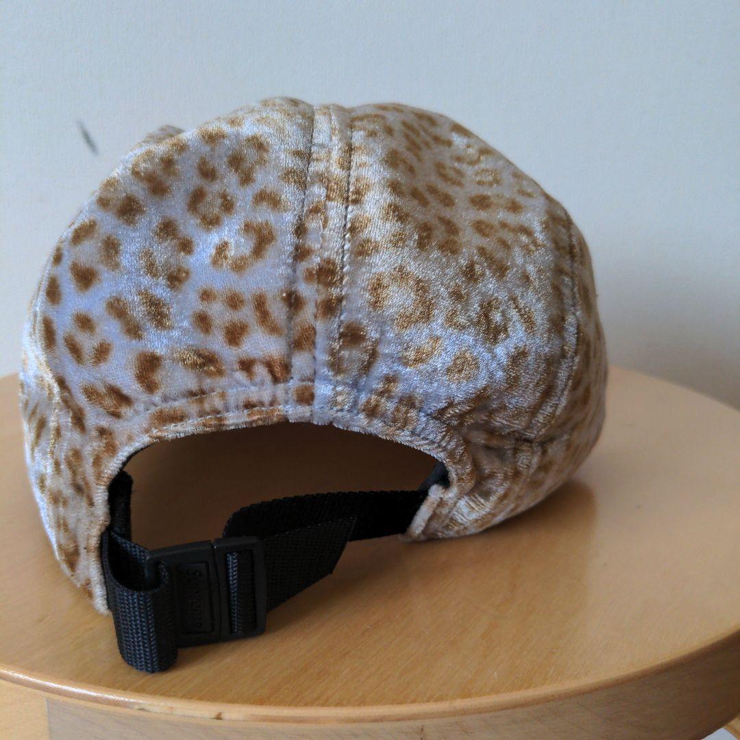 supreme レオパード　キャンプ　キャップ