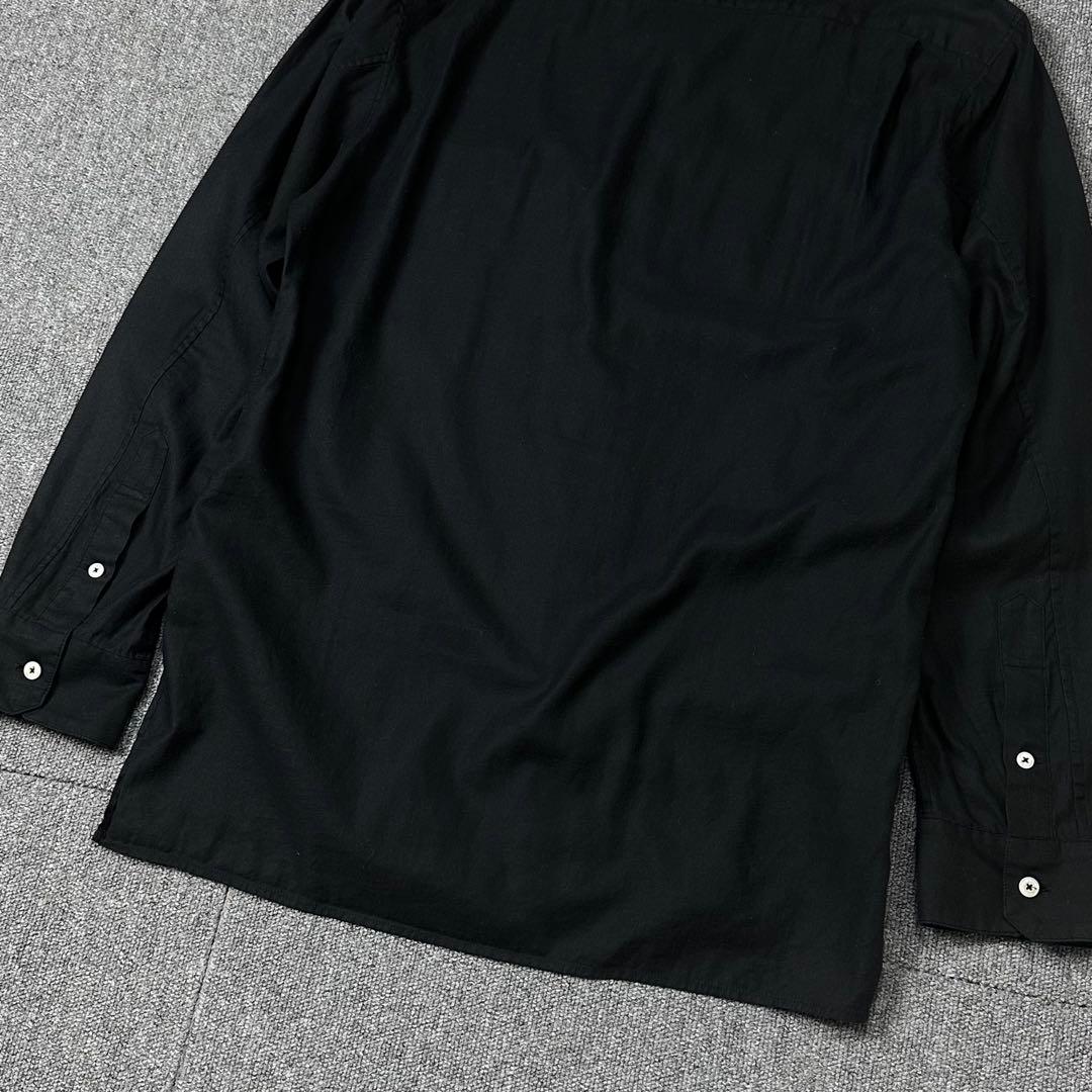 nonnative ノーカラーシャツ ブラック 黒 ノンネイティブ