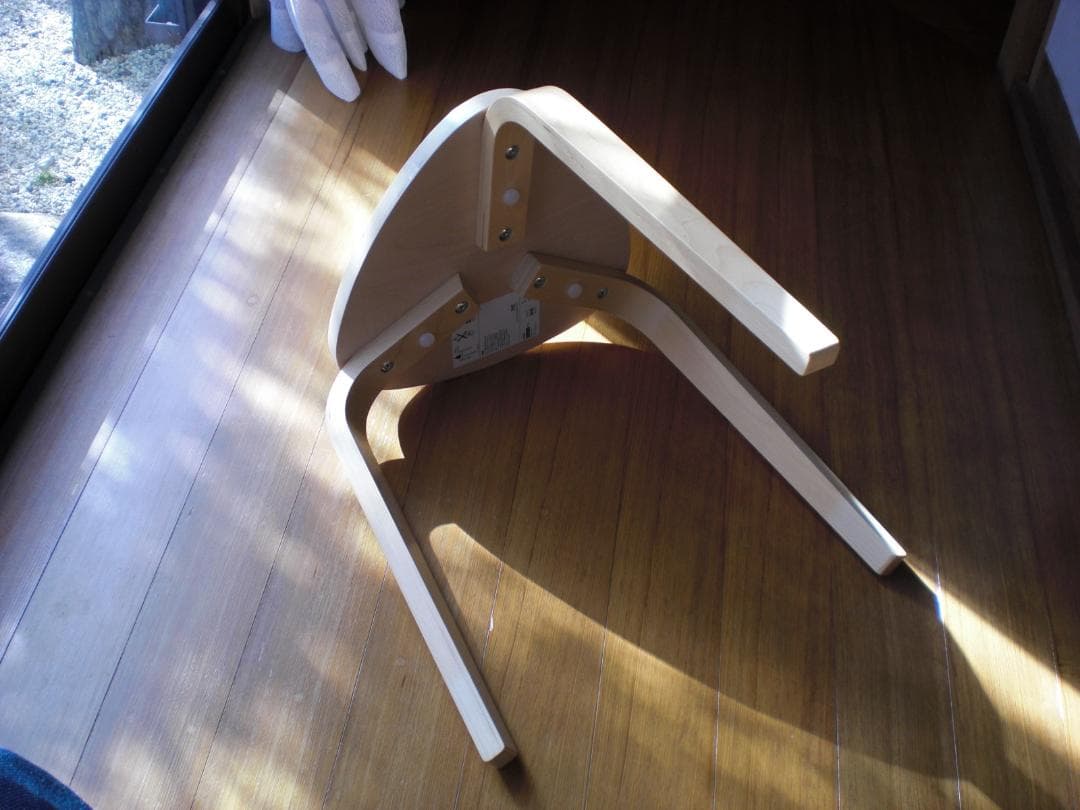 □□ ikea kyrre シルレ スツール 椅子 棚 3脚セット □□