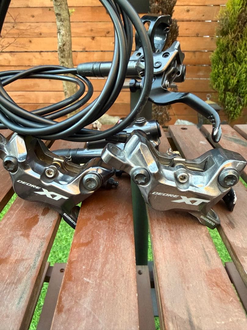 Deore XT ブレーキセット シマノ 4ピストン リア＆フロント