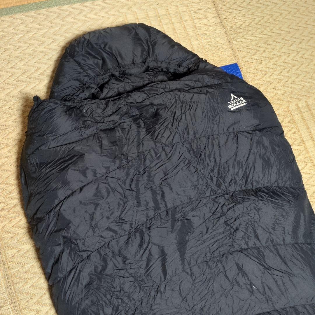 タラスブルバ　ハイブリッドダウンマミーシュラフ−14℃　寝袋シュラフ