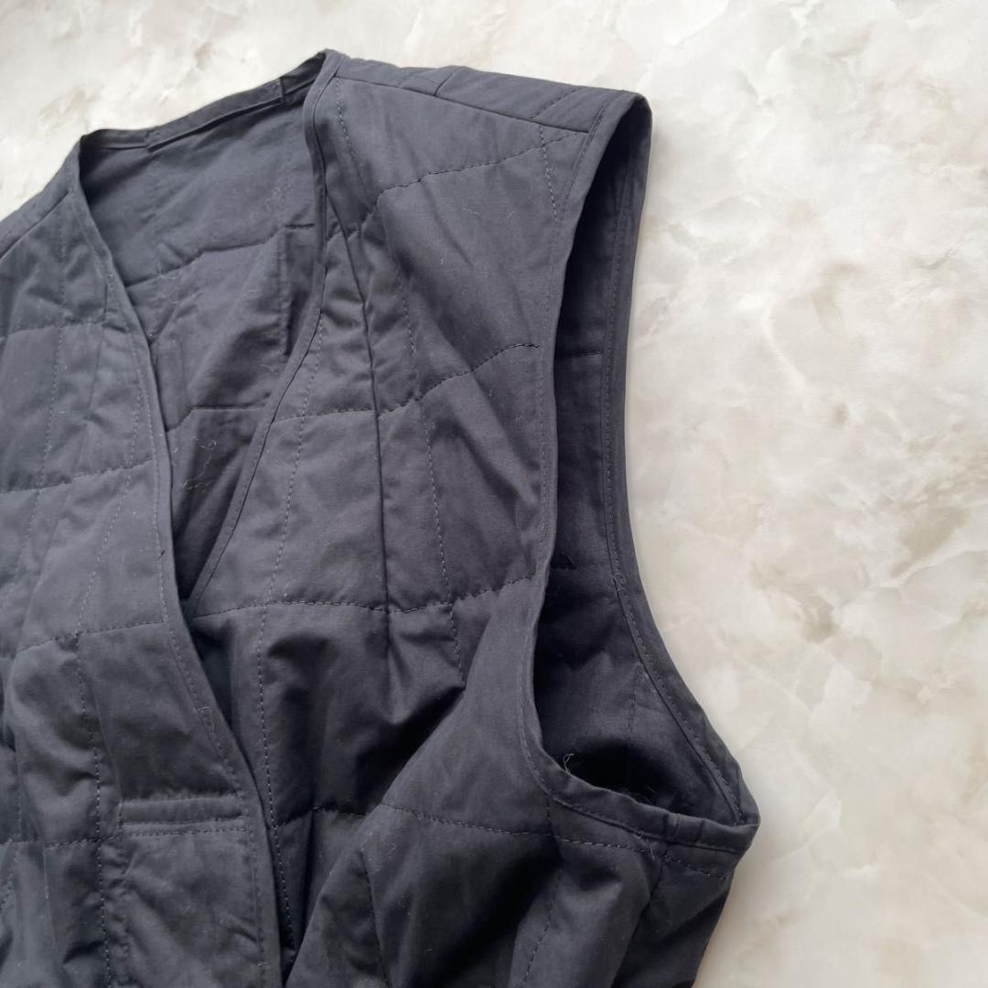 【美品】DRIES VAN NOTEN キルティングダウンロングベスト XS
