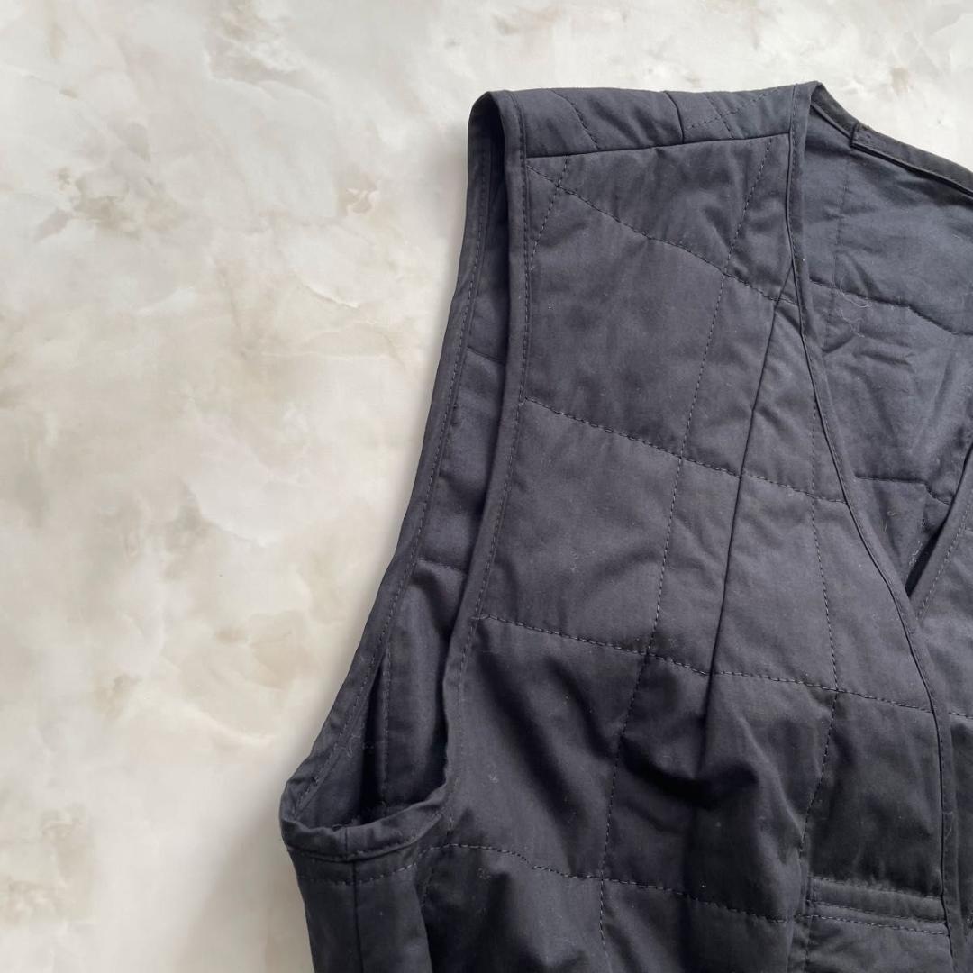 【美品】DRIES VAN NOTEN キルティングダウンロングベスト XS