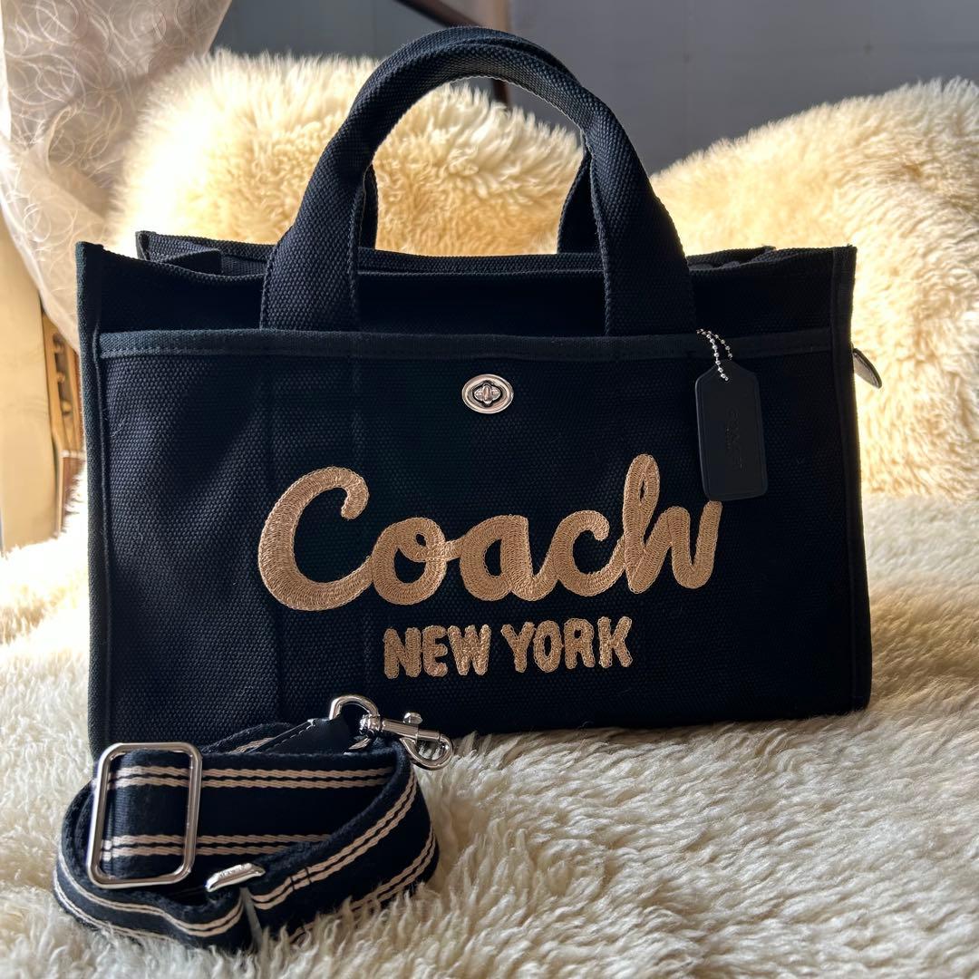 Coach コーチ　カーゴトート　美品　2way CP158 ほぼ未使用