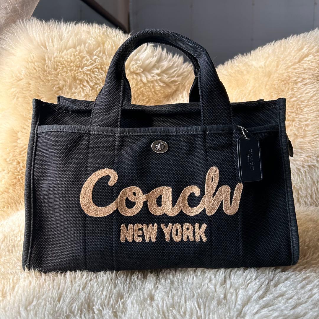 Coach コーチ　カーゴトート　美品　2way CP158 ほぼ未使用