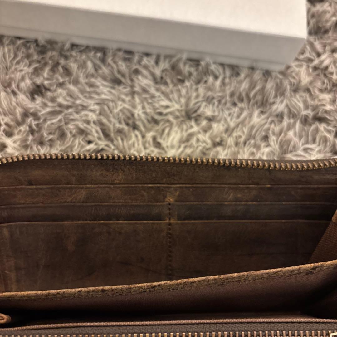 slow kudu L zip long wallet 長財布　ウォレット