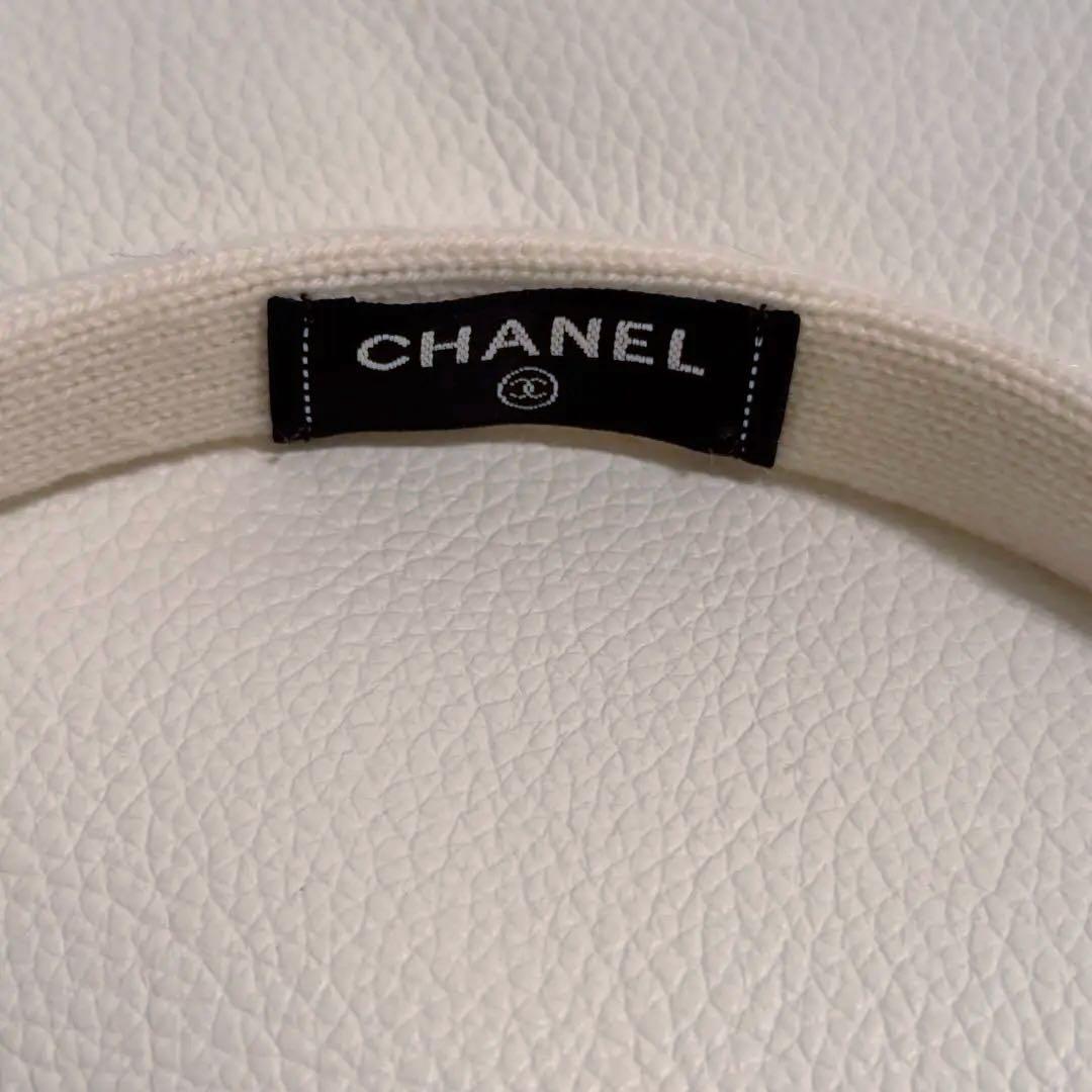 【未使用】CHANEL 耳あて イヤーマフ ccマーク シャネル ホワイト 白