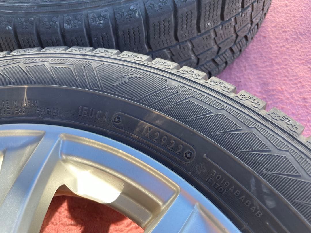 ✨185/60R15 スタッドレス✨アルミ付✨３本✨グッドイヤー✨4穴