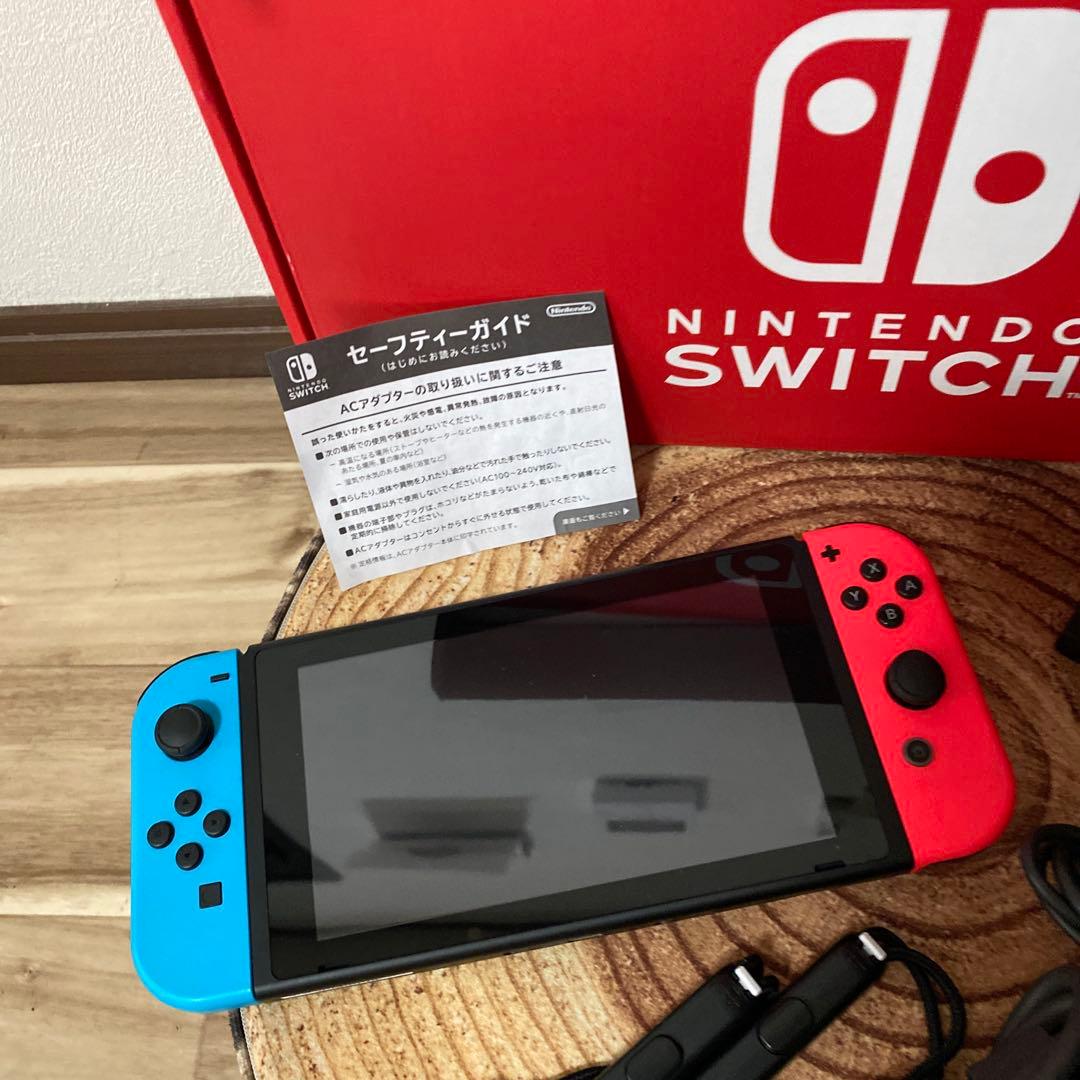 Nintendo Switch ニンテンドースイッチ本体　ネオン ②