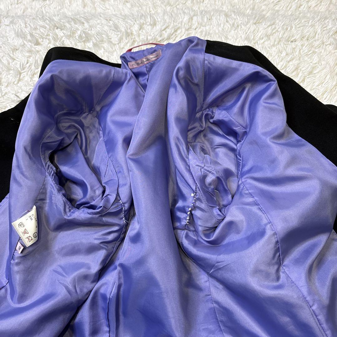 PaulSmith ポールスミス パンツスーツ 42 XL ブラック 柄無し