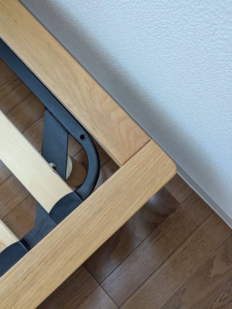 無印良品 木製ベッドフレーム シングル オーク 引き取り希望（東京都台東区）