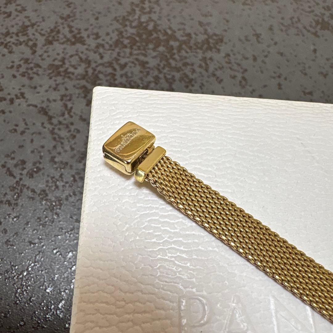 PANDORA ブレスレット16cm ゴールド