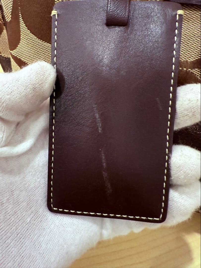 コーチ COACH ボストンバッグ　シグネチャー　キャンバス　レザー　2way