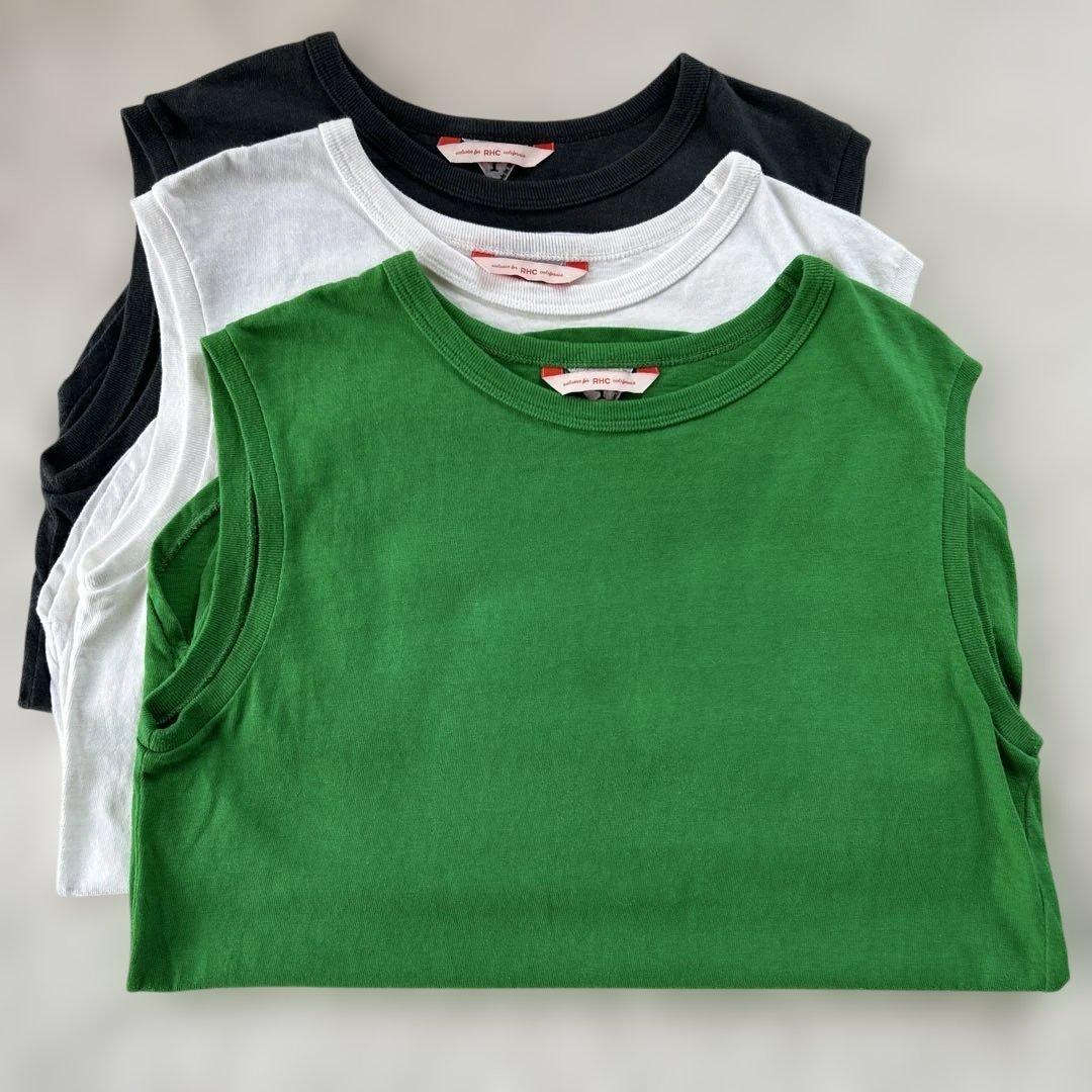 RHCロンハーマン別注 フェルメランジュ タンクトップ3枚組