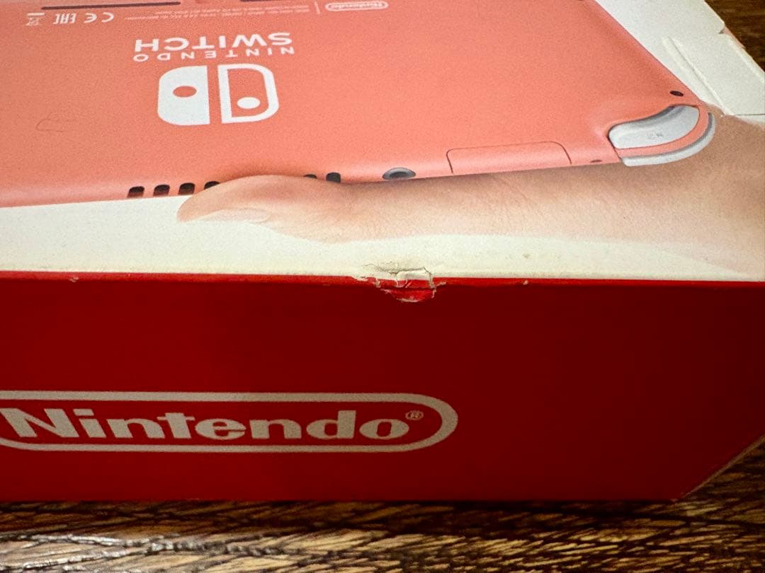 【新品未使用】Switchライト 本体 コーラル