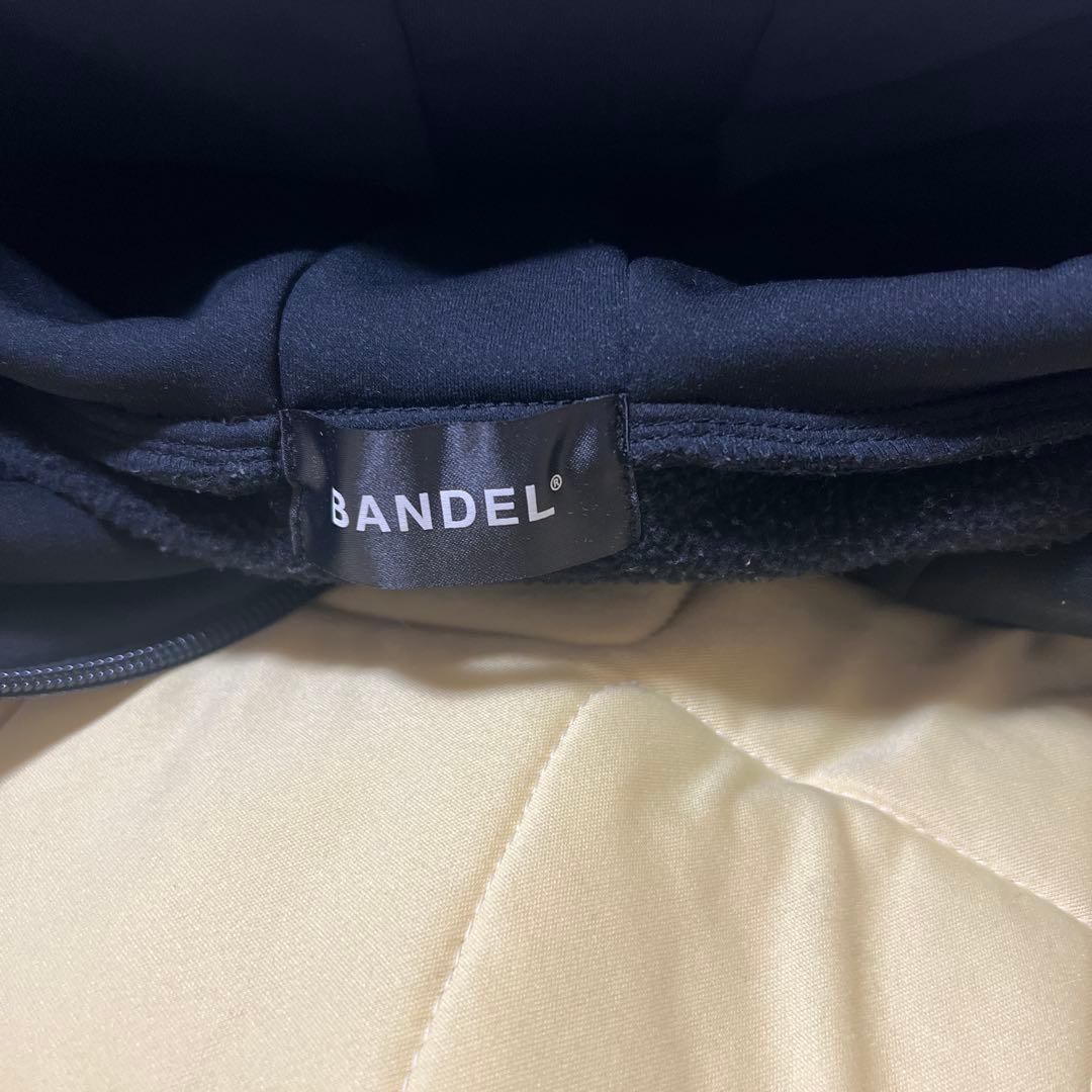 BANDEL フルジップ フード付きパーカー ネイビー裏起毛set up XXL