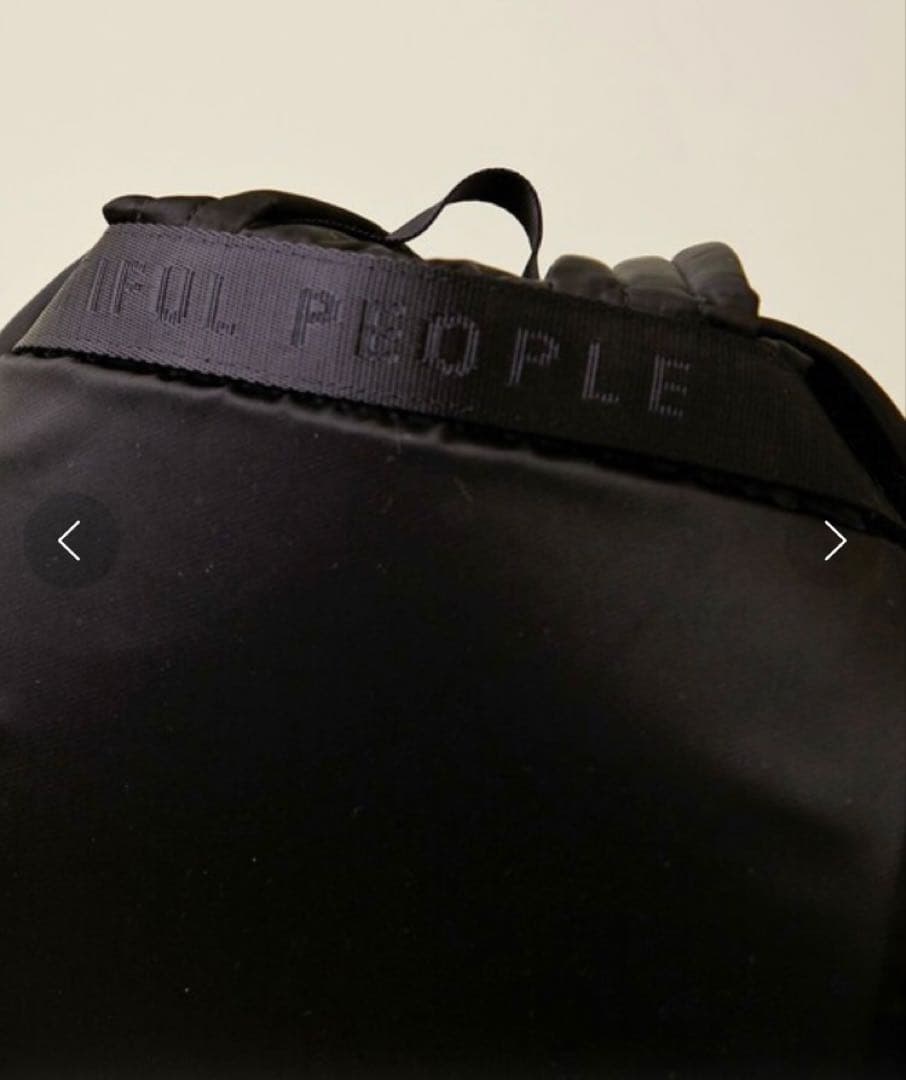 beautifulpeople × STUDIOS ナイロンバックパック 別注