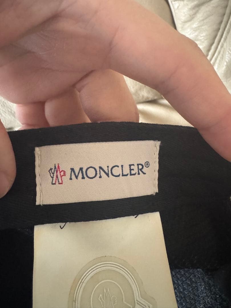 MONCLER ロゴ コットン ベースボール キャップ ユニセックス