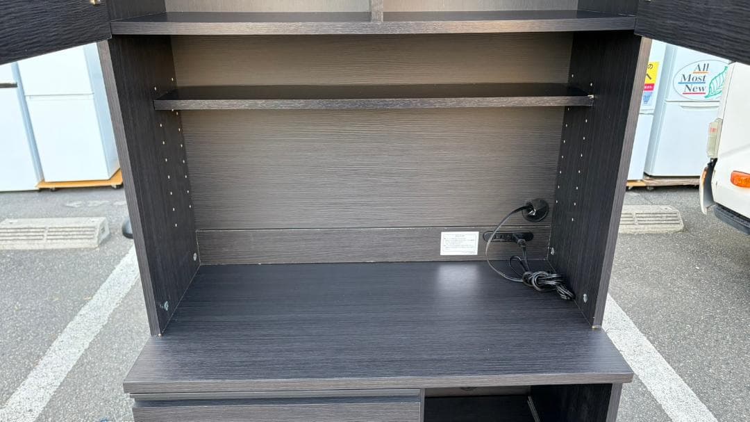【福岡市限定】レンジボード アイリスオーヤマ 79×41×175.3㎝