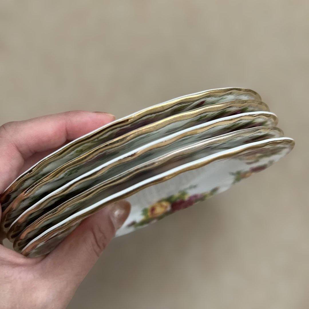 ロイヤルアルバート 15枚　オールドカントリーローズ プレート 