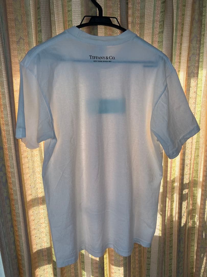 Supreme ホワイト Tシャツ Mサイズ Tiffany & Co.