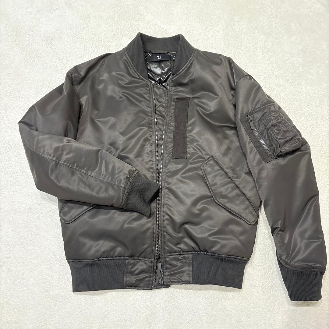 s ハイブリッドダウンオーバーサイズ MA-1 +J