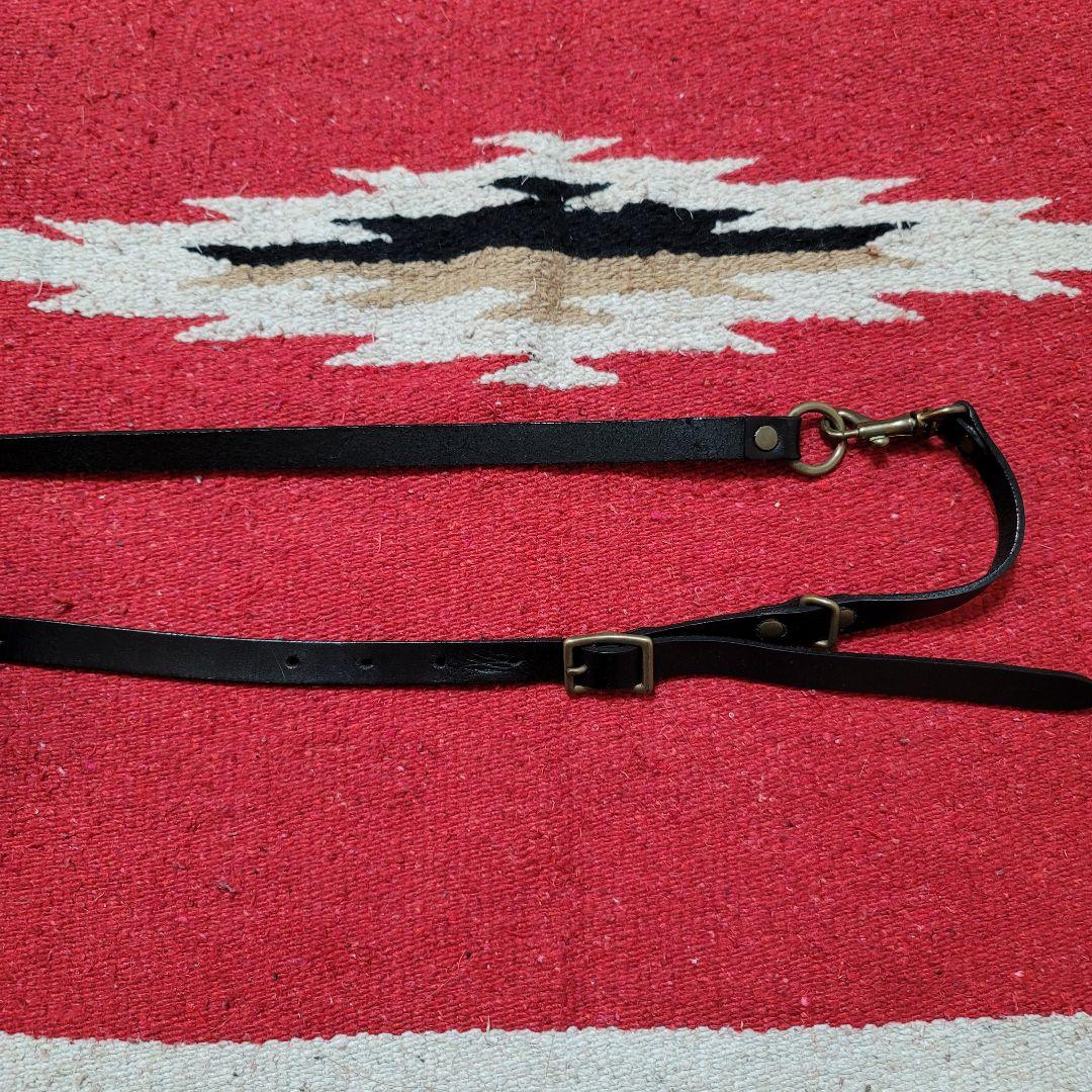 RED MOON サドルレザー ボディバッグ ウエストポーチ コンチョ付き