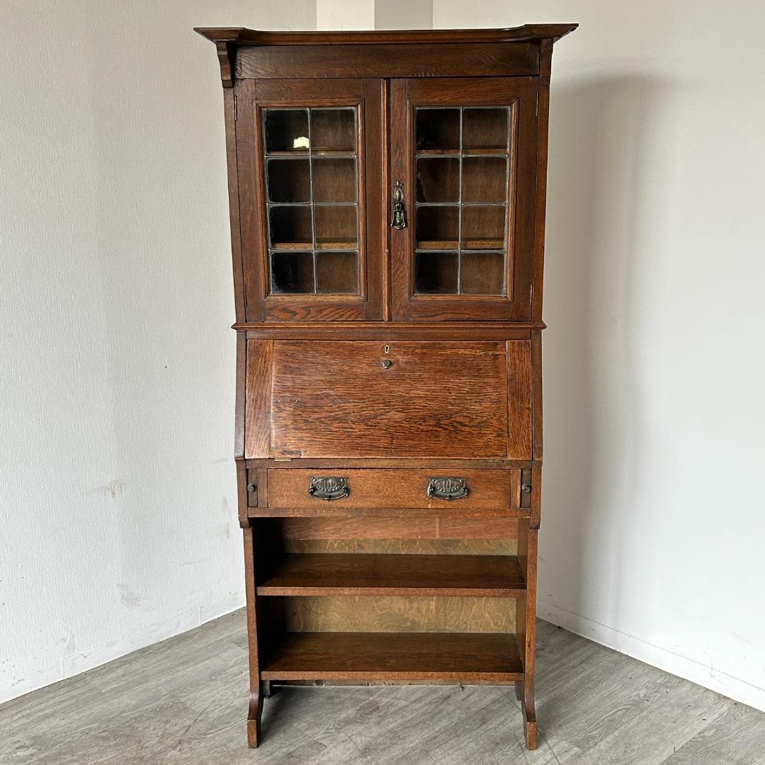 イギリス アンティーク家具 ビューローブックケース 1930年頃 825A