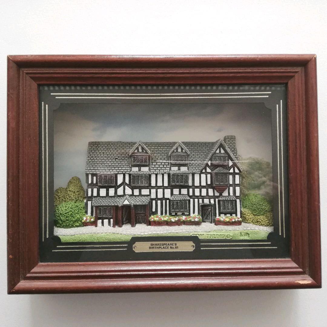 シェイクスピア アンティーク 置物 インテリア レア 骨董品　希少　レトロ　昭和