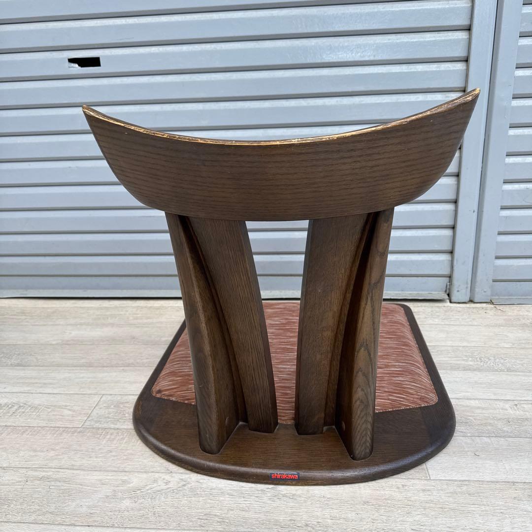 飛騨家具 shirakawa シラカワ Waso 和蘇 座椅子　②