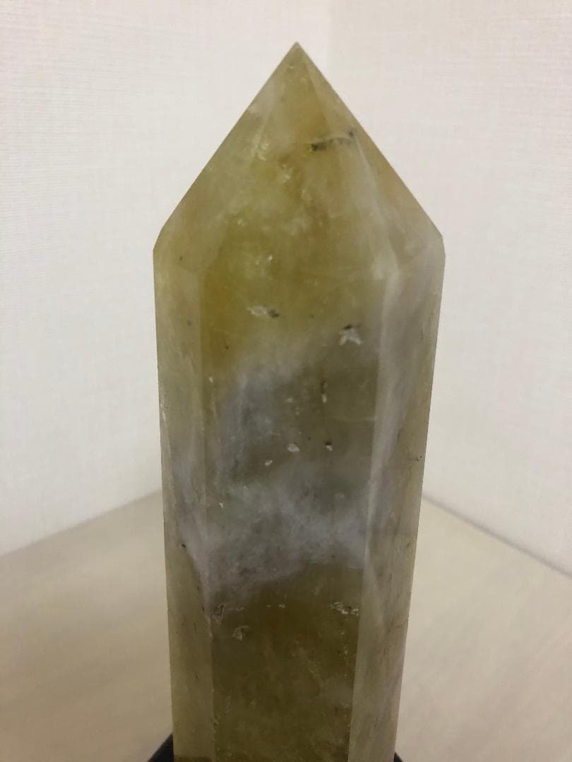 シトリン水晶 六角柱【約1kg】
