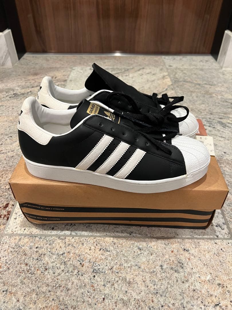 新品未使用 00s adidas SUPER STAR 662297 US9.5