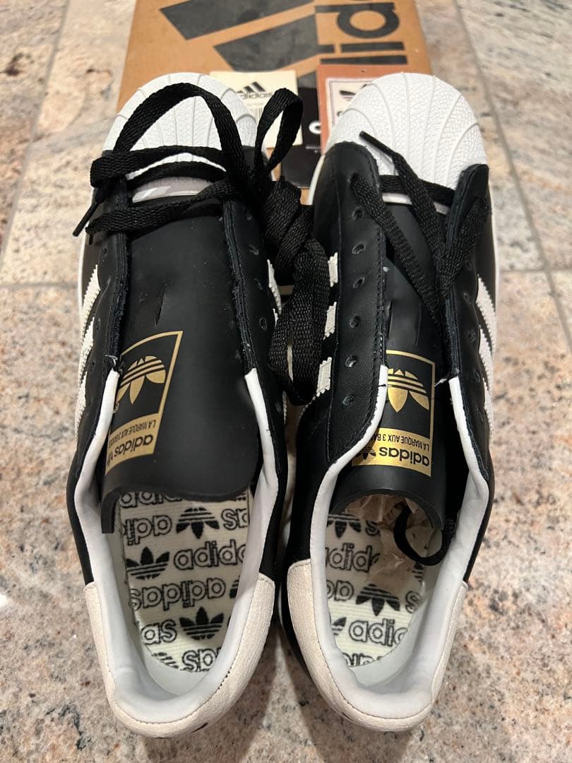 新品未使用 00s adidas SUPER STAR 662297 US9.5