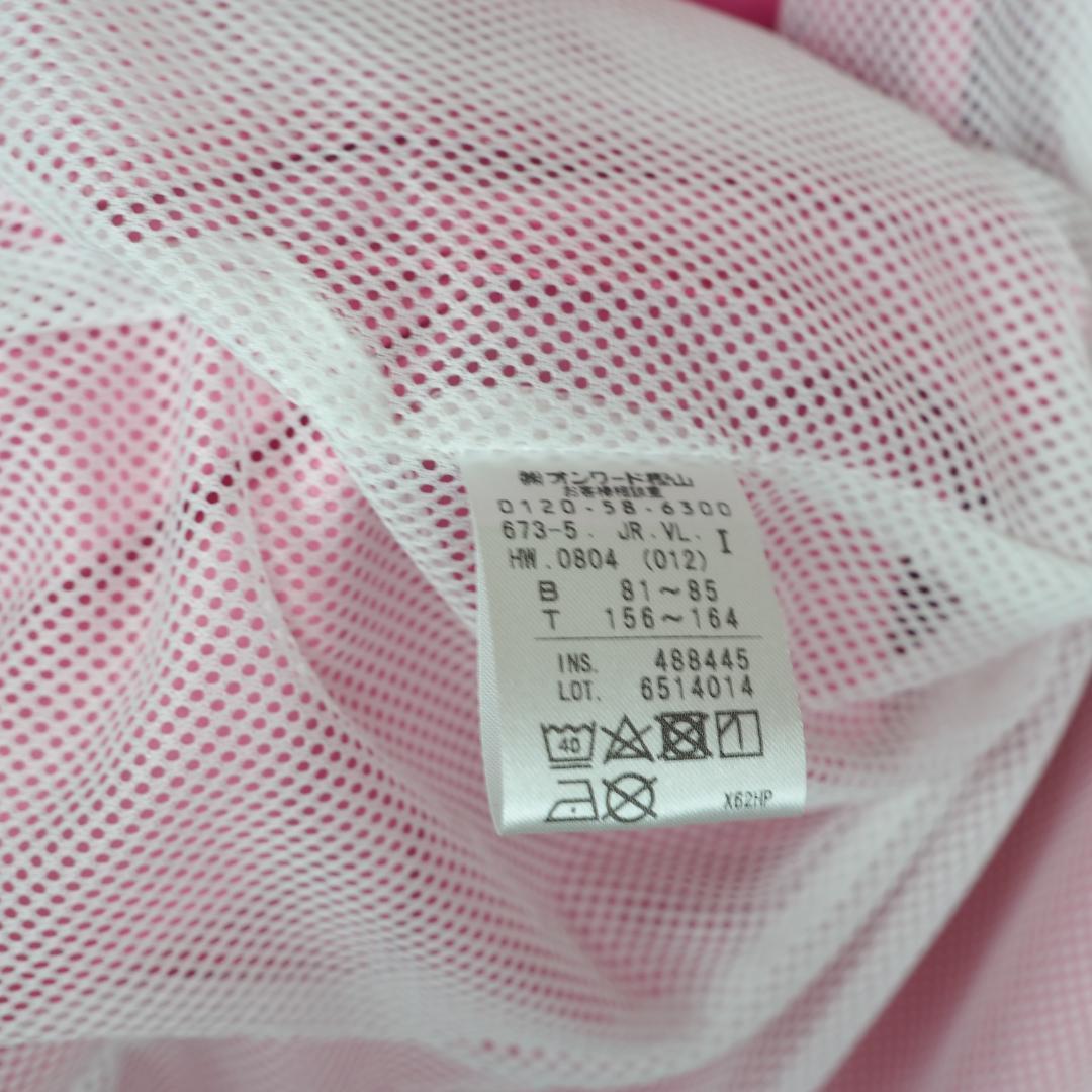 G491*23区ゴルフ ナイロン パーカー ピンク 1 M 軽量 春夏 撥水