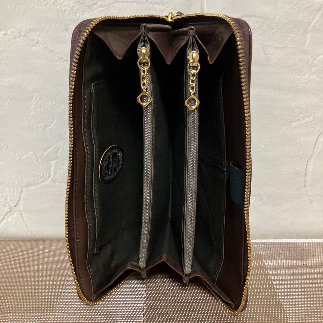 PORTER.ダークブラウンレザー 長財布