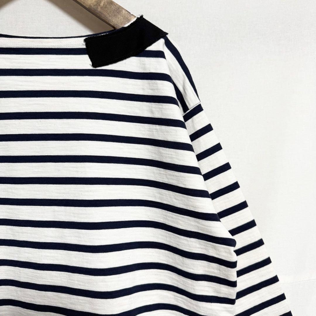サイズ50！NIGEL CABOURN バスクボーダーシャツ
