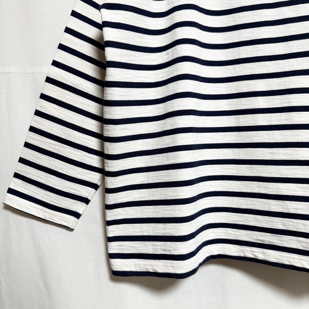 サイズ50！NIGEL CABOURN バスクボーダーシャツ