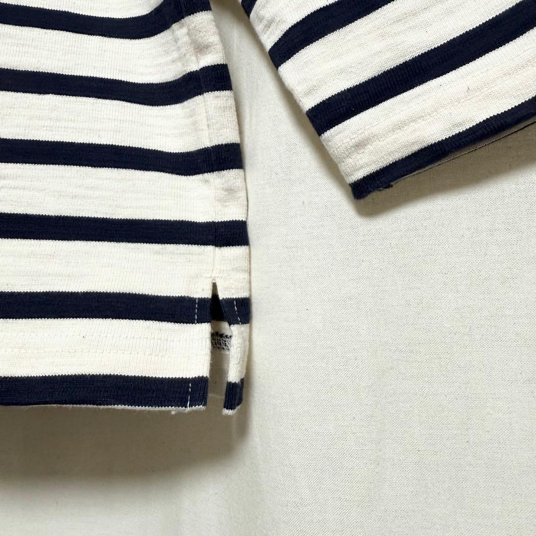 サイズ50！NIGEL CABOURN バスクボーダーシャツ