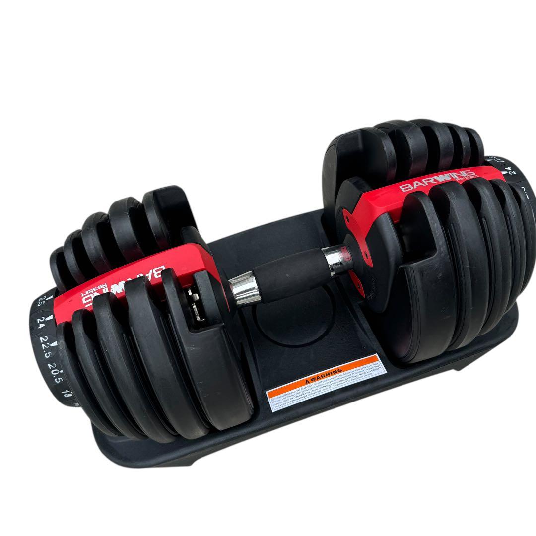 ②BARWING　可変式ダンベル　24KG　筋トレ　バーウィング