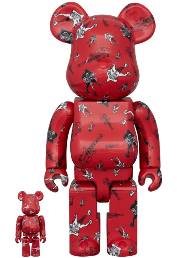 BE@RBRICK BUCK TICK 今井寿 RED 100％ 400％ c