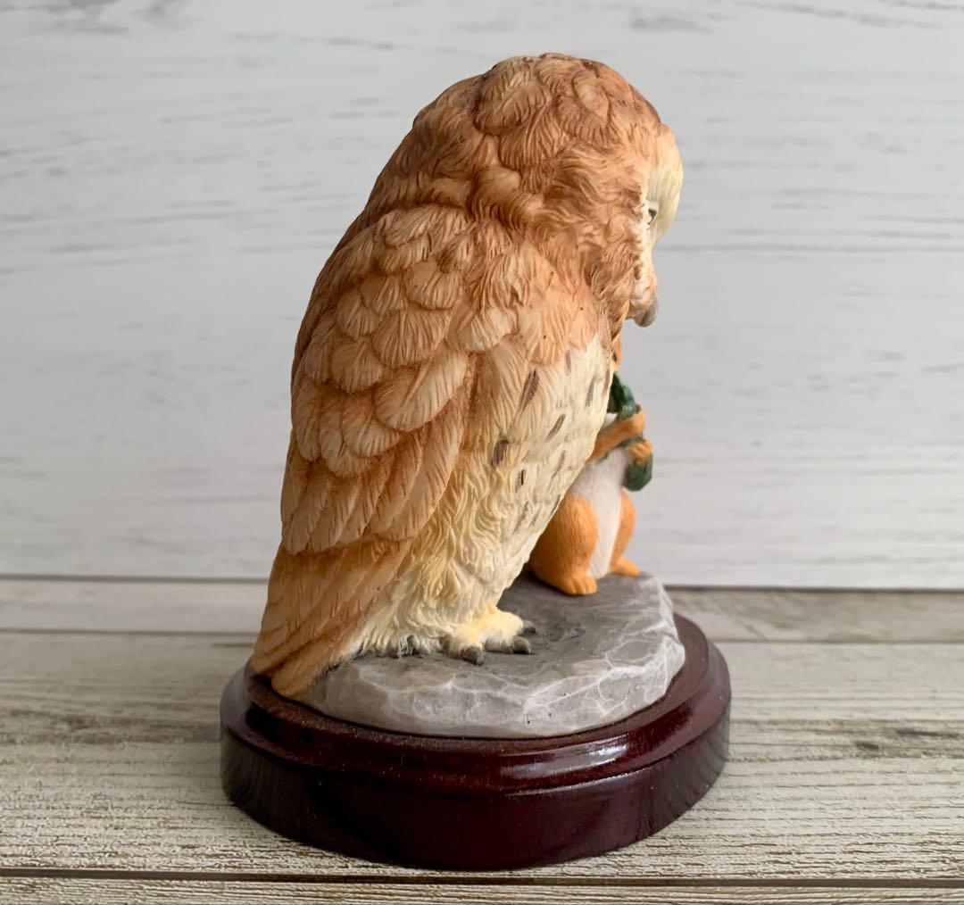 ブラウンじいさまとりすのナトキン 限定版 フィギュリン ピーターラビット 置物