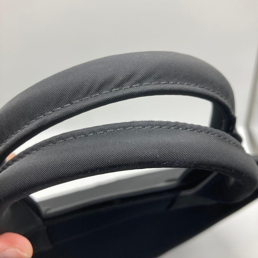 BURBERRY / アーティー ロゴ トートバッグ ショルダーバッグ ブラック