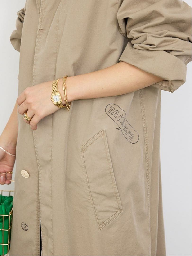 ジャケット・アウター *MADISONBLUE GRAFFITI SHOP COAT C/L