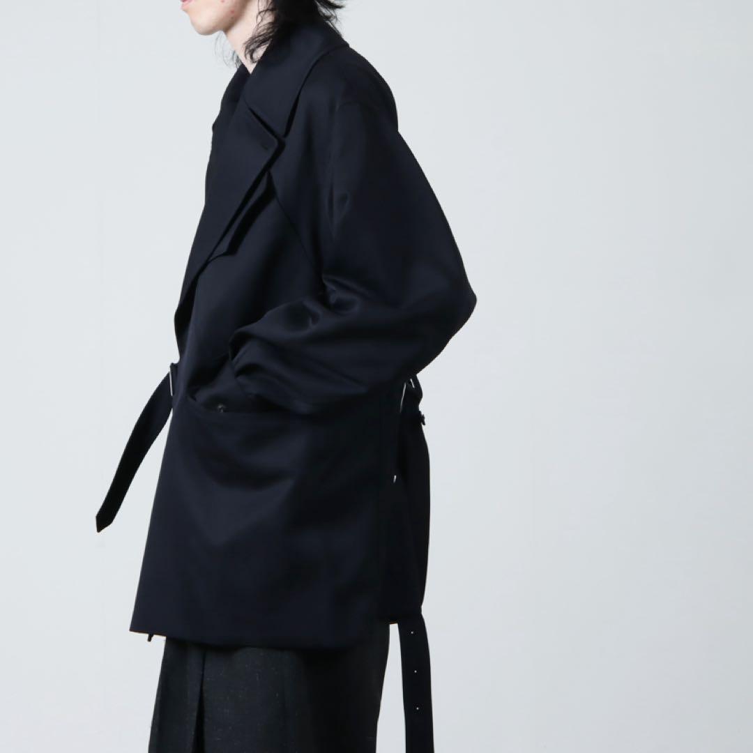 blurhms (ブラームス) ウールモヘアモーターサイクルジャケット23AW