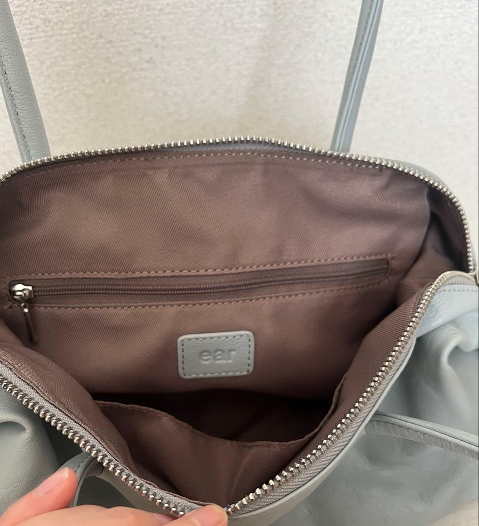 ear PAPILLONNER ロングハンドルボストンバッグ ブルー系その他4