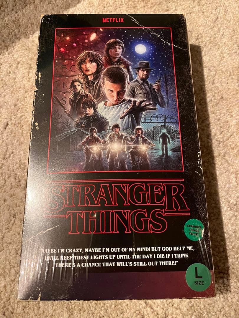 Stranger Things ×weber Tシャツ Lサイズ