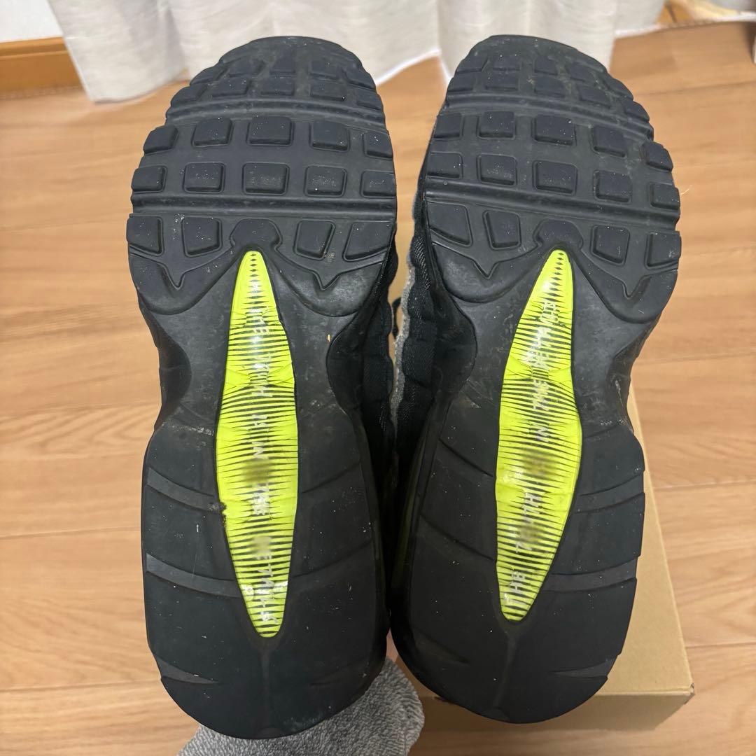 Nike Air Max 95 10.5 US /ブラック/イエロー